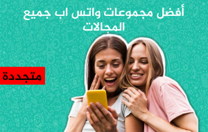 افضل مجموعات واتساب لشهر ماي 2024 ، جميع المجالات